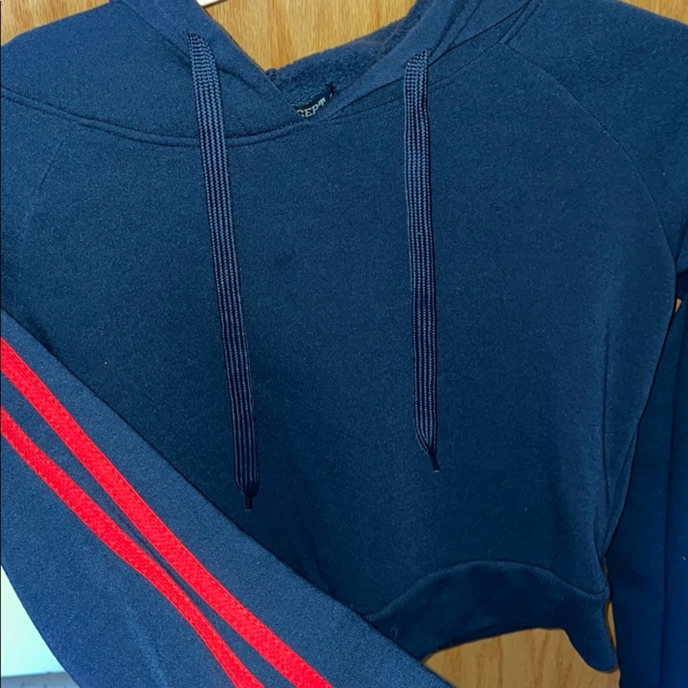 Cropped F21 hoodie